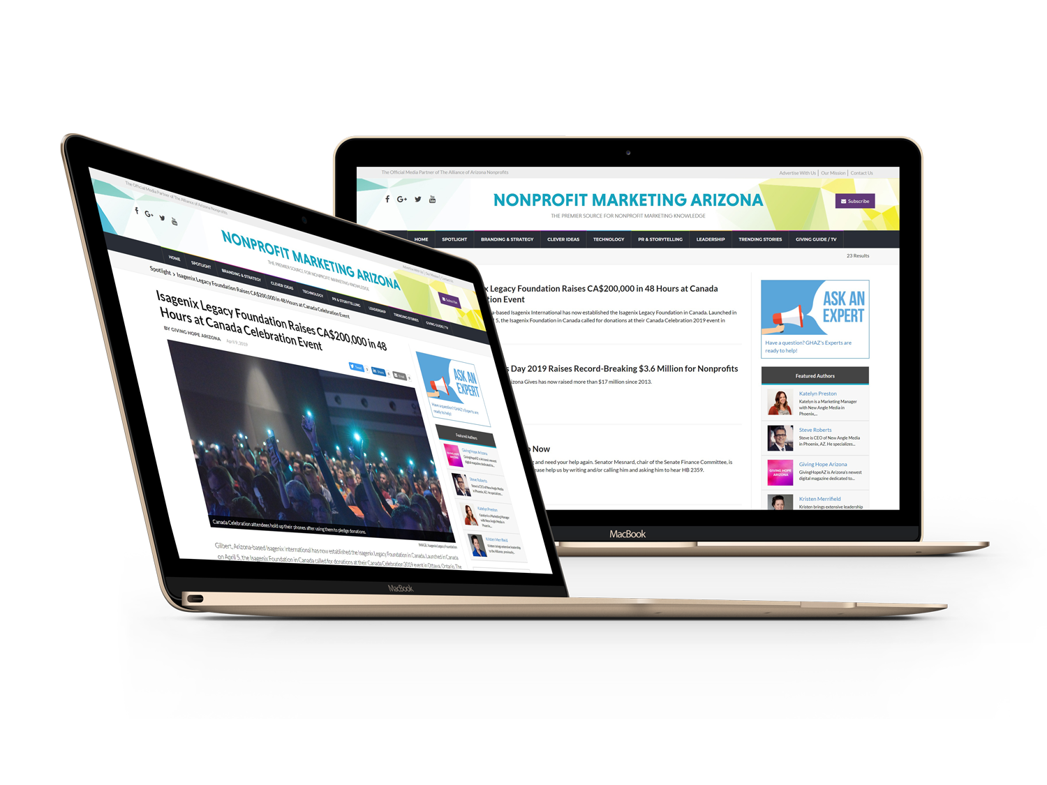 Nonprofit Marketing Arizona Final Webite