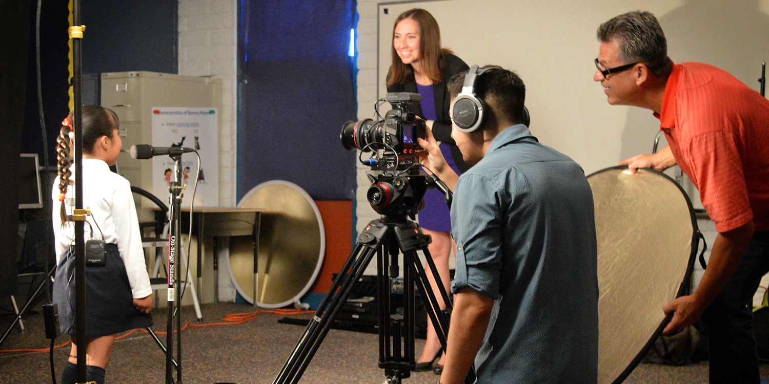 Vista College Production Shot